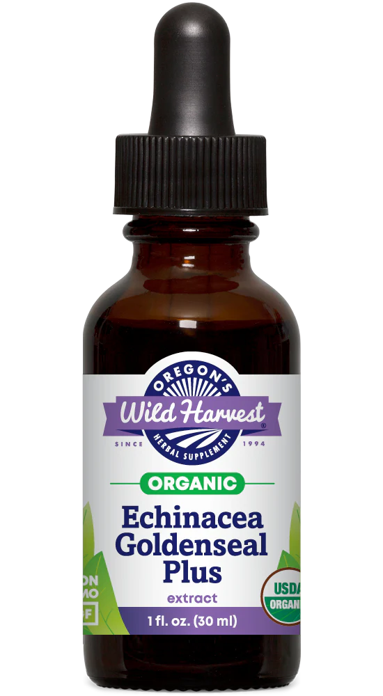 Echinacea Goldenseal Plus Wild Harvest Organic