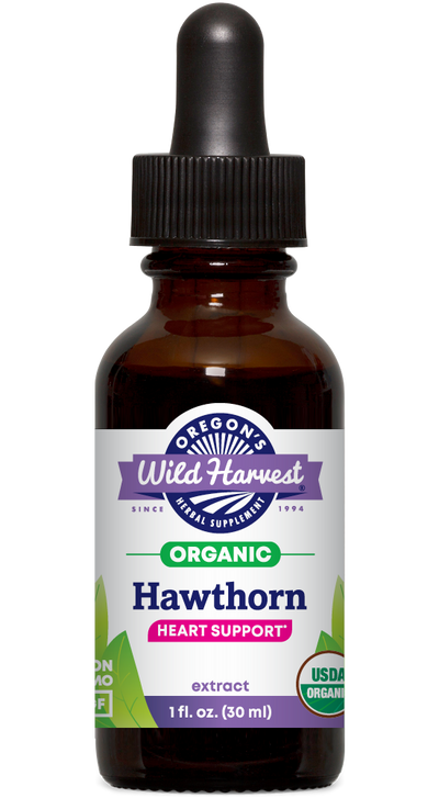 Oregon's Wild Harvest Organic Hawthorn Extract 1oz
