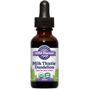 OWH Organic Milk Thistle with Dandelion Extract 1oz