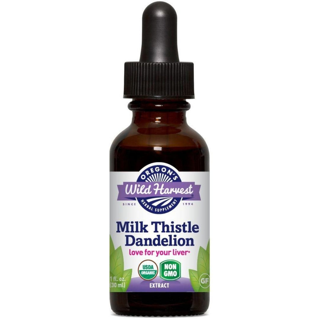 OWH Organic Milk Thistle with Dandelion Extract 1oz