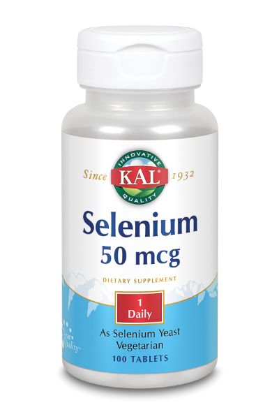 KAL Selenium 50 mcg 100 T
