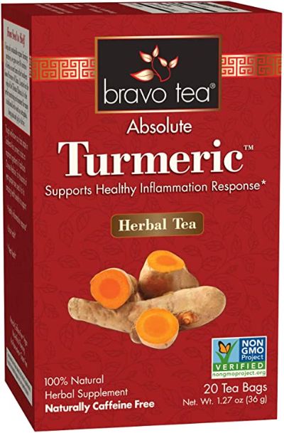 Bravo Tea Absolute Turmeric Herbal Tea 20tb