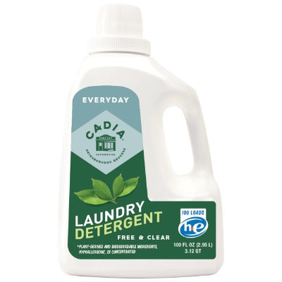 Cadia Laundry Detergent Free & Clear 100 oz