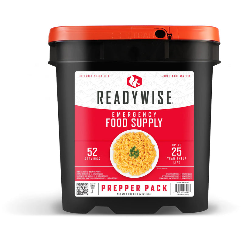 Emergency Food Supply - 52 Servings Readywise