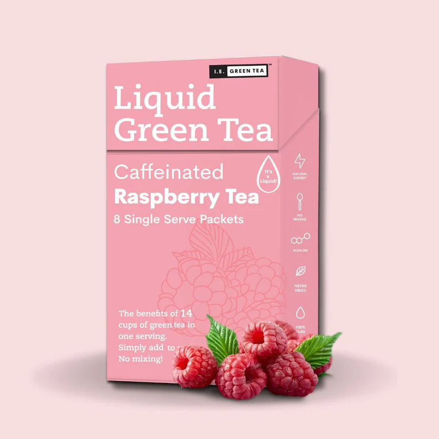 I.E Liquid Green Tea and Raspberry 8 pkts
