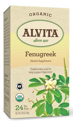 Alvita Tea Fenugreek Og 24 Bg