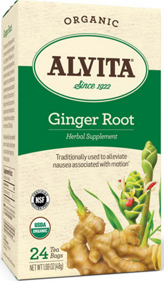 Alvita Tea Ginger Root Og 24 Bg