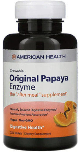 American Health Chewable Original Papaya Enzyme