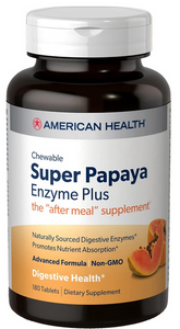 American Health Chewable Super Papaya Enzyme Plus