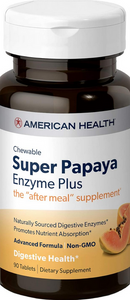 American Health Chewable Super Papaya Enzyme Plus