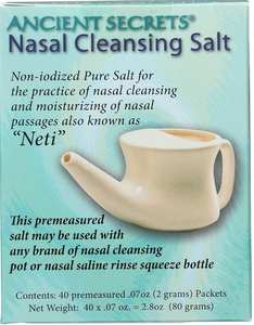 Ancient Secrets Nasal Cleansing Salt Packet