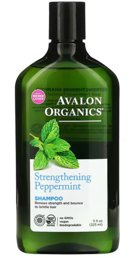 Avalon Organics Shampoo Strengthening Peppermint