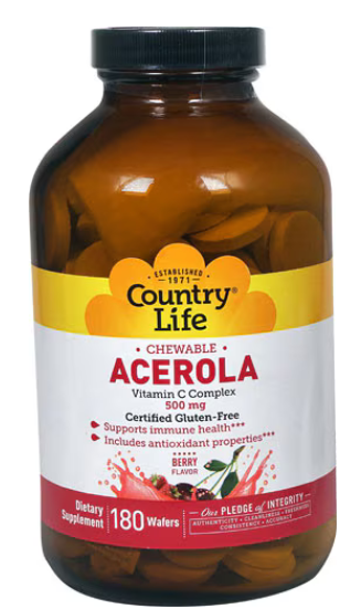 Country Life Arecola Berry Flavor 180 C