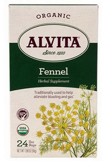 Alvita Organic Fennel 24 TB