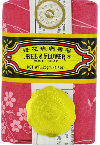 Bee & Flower Rose Soap