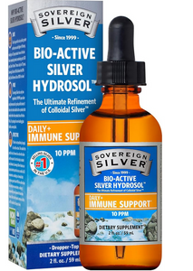 Bio-Active Silver Hydrosol Dropper 2oz