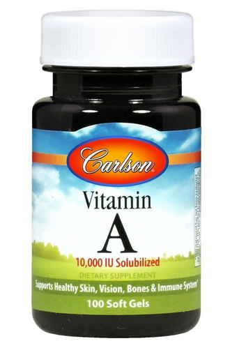 Carlson Vitamin A Nat 10000iu 100 Sg