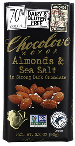 Chocolove Almonds & Sea Salt 3.2oz