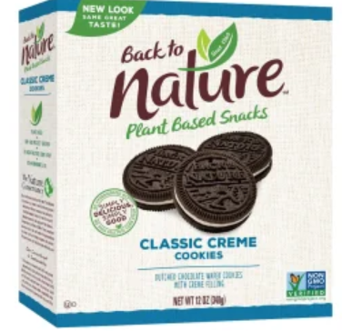 Classic Creme Cookies Back to Nature