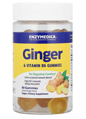 Ginger with B6 Gummies Enzymedica