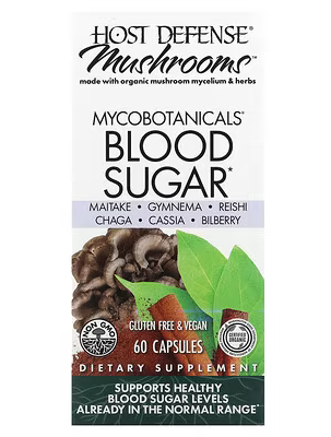 HD Blood Sugar Mushroom Formula 60vcap