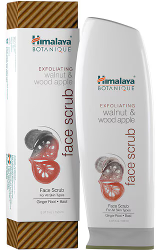 Exfoliating walnut & Wood Apple Face Scrub Himalaya