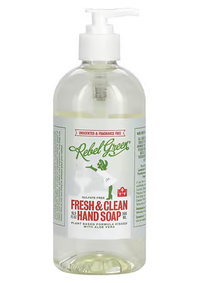 Fresh & Clean Hand Soap Unscented Rebel Green