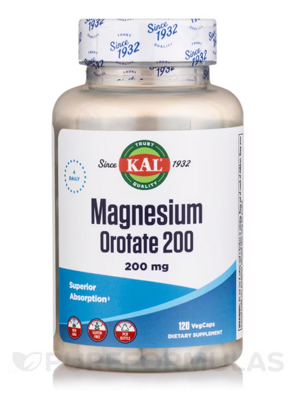 KAL Magnesium Oratate 200 mg 60 T