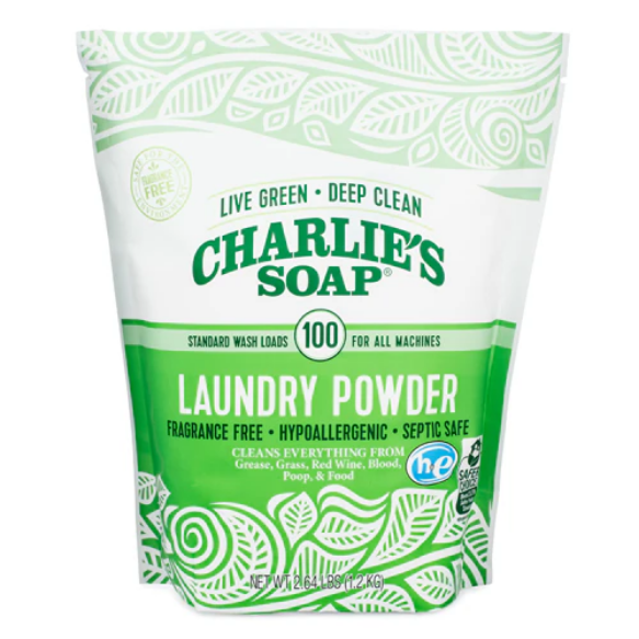 Charlie's Soap Laundry Powder Fragrence Free