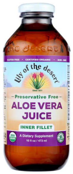 Lily of the Desert Aloe Vera Juice Organic Inner Fillet