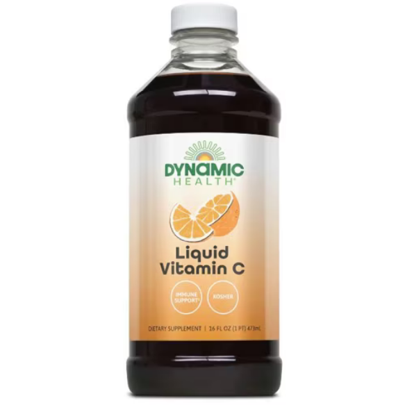 Dynamic Health Liquid Vitamin C 100 mg 16 oz