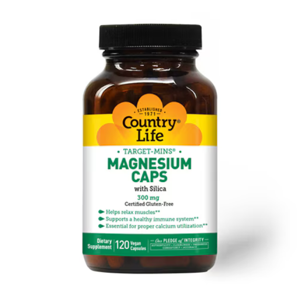 Country Life Magnesium 300 mg 120 C