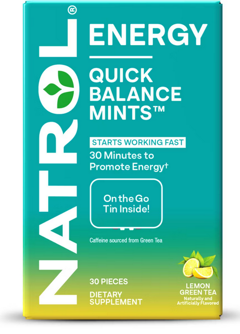 Natrol Energy Quick Balance Mints 30 pieces
