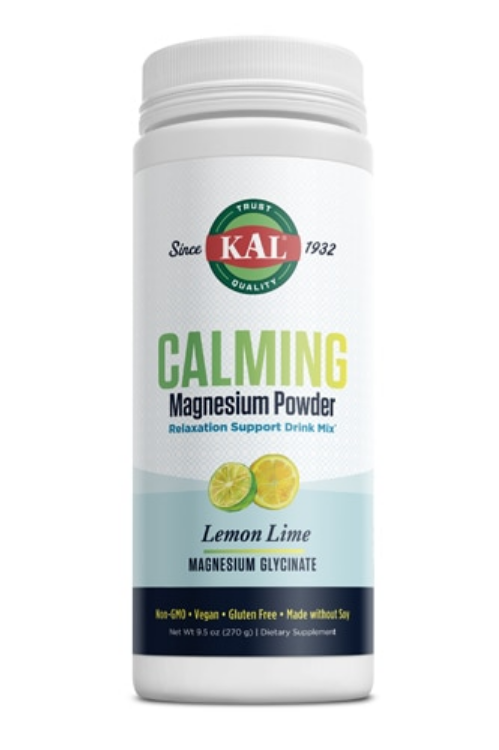 KAL Calming Magnesium Powder Lemon Lime 9.5oz