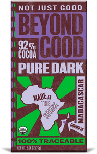 Beyond Good Organic Pure Dark Chocolate 2.64oz
