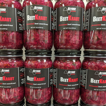 Beyond Pickles Beet Kraut