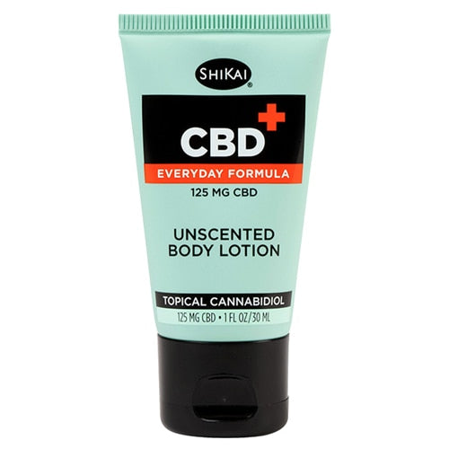 Shikai CBD 125mg Unscented Body Lotion 1oz