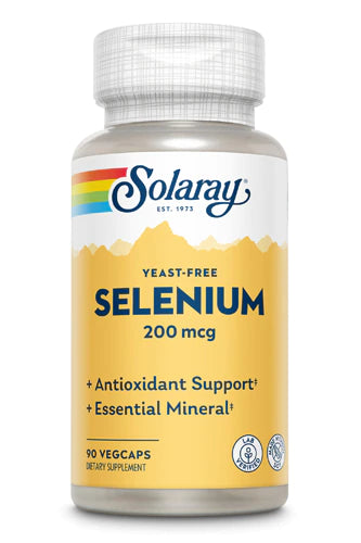 Solaray Selenium 200mcg 90vc