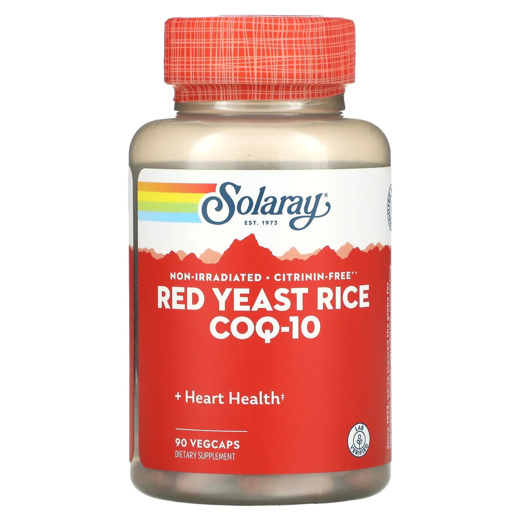 Solaray Red Yeast Rice CoQ10 90vc