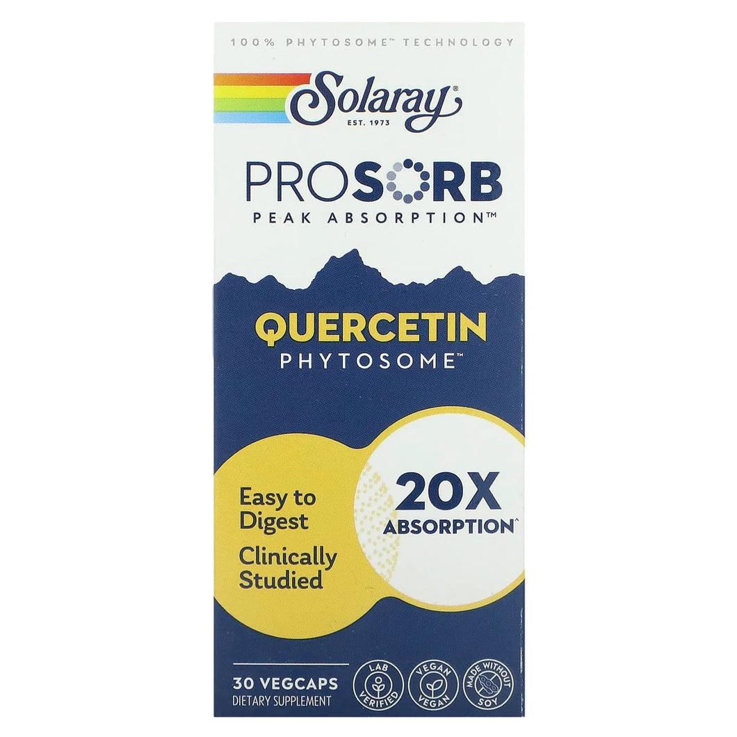 Solaray Prosorb Quercetin Phytosome 30vc