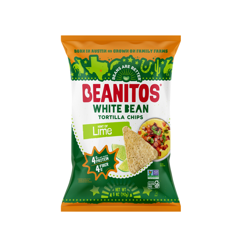 Beanitos White Bean Tortilla Chips Hint Of Lime 5oz