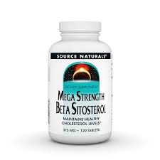 Source Naturals Mega Strength Beta Sitosterol 375mg 120t