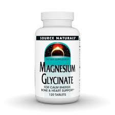 Source Naturals Magnesium Glycinate 120t