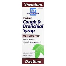 B&T Daytime Cough & Bronchial Syrup 8oz
