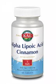 KAL Alpha Lipoic Acid Cinnamon 60 T