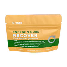 SGC Energon Qube Recover Post Workout Gummies Orange 1 oz