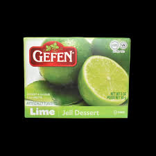 Gefen Jell Dessert Lime 3oz