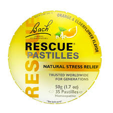 BF Rescue Pastilles Orange and Elderflower