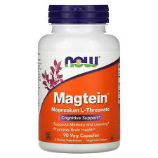 Now Magtein Magnesium L-Threonate 90vc