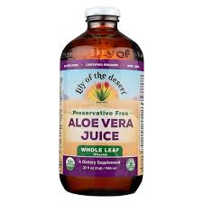 Lily of the Desert Aloe Vera Jce No Presrv Whl Lf Og 32 Oz